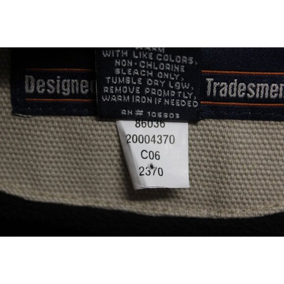 Duluth Trading men's duck canvas fleece lined long chore utility coat M - Picture 16 of 16